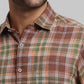 ColorPlus Regular Fit Striped White Shirt