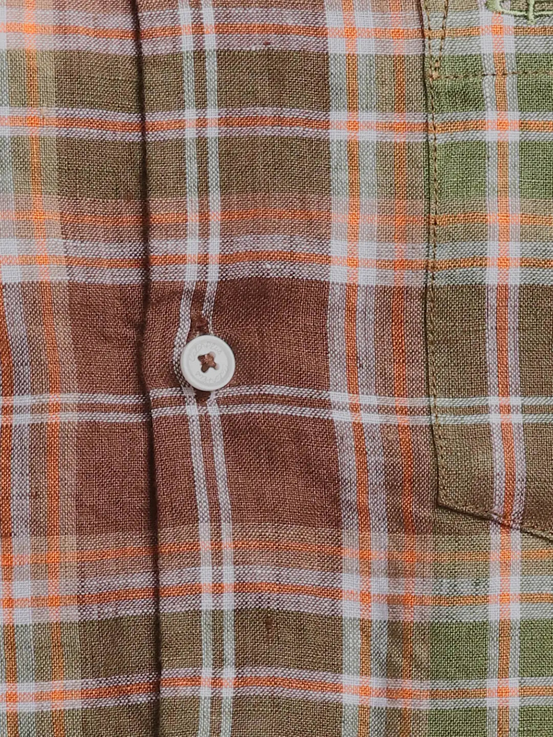 ColorPlus Regular Fit Striped White Shirt