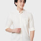 Men Tailored Fit Brown Shirt