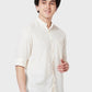 Men Tailored Fit Brown Shirt