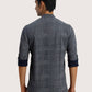 ColorPlus Regular Fit Printed Medium Green Shirt