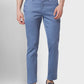 Men Contemporary Fit Grey Trouser