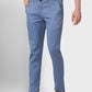 Men Contemporary Fit Grey Trouser