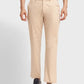 Men Regular Fit Khaki Trouser