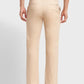 Men Regular Fit Khaki Trouser