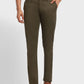 Men Regular Fit Khaki Trouser