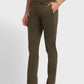 Men Regular Fit Khaki Trouser