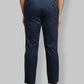 Men Slim Fit Blue Trouser