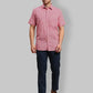 Men Slim Fit Blue Trouser