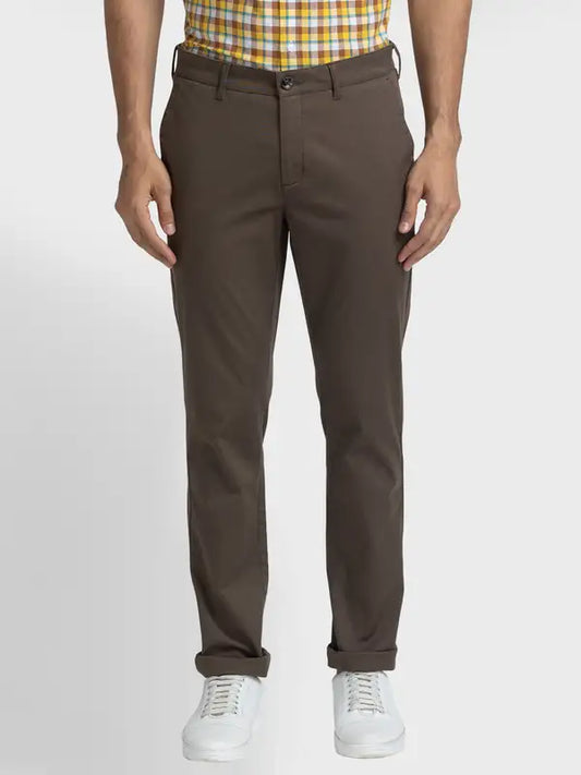 Men Contemporary Fit Blue Trouser