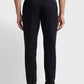 Men Green Contemporary Fit Solid Piece Dyed Cotton Blend Trouser