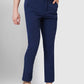 Men Contemporary Fit Black Trouser