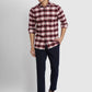 Men Slim Fit Fawn Trouser
