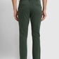 Men Super Slim Fit Flat Front Grey Trouser
