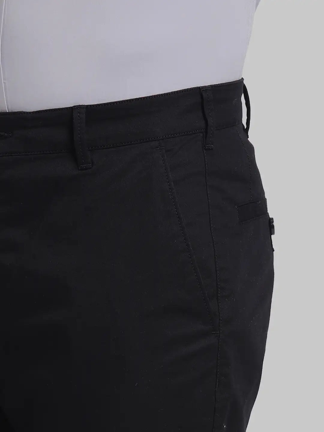 ColorPlus Slim Fit Solid Dark Green Trouser