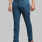 Men Regular Fit Medium Green Trouser