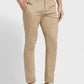 Men Regular Fit Light Khaki Chinos