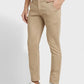 Men Regular Fit Light Khaki Chinos