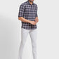 Men Regular Fit Dark Green Trouser