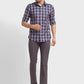 Men Tailored Fit Green Trouser