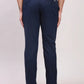 Colorplus Men Grey Solid Piece Dyed Nuvo Fit Cotton Blend Trousers