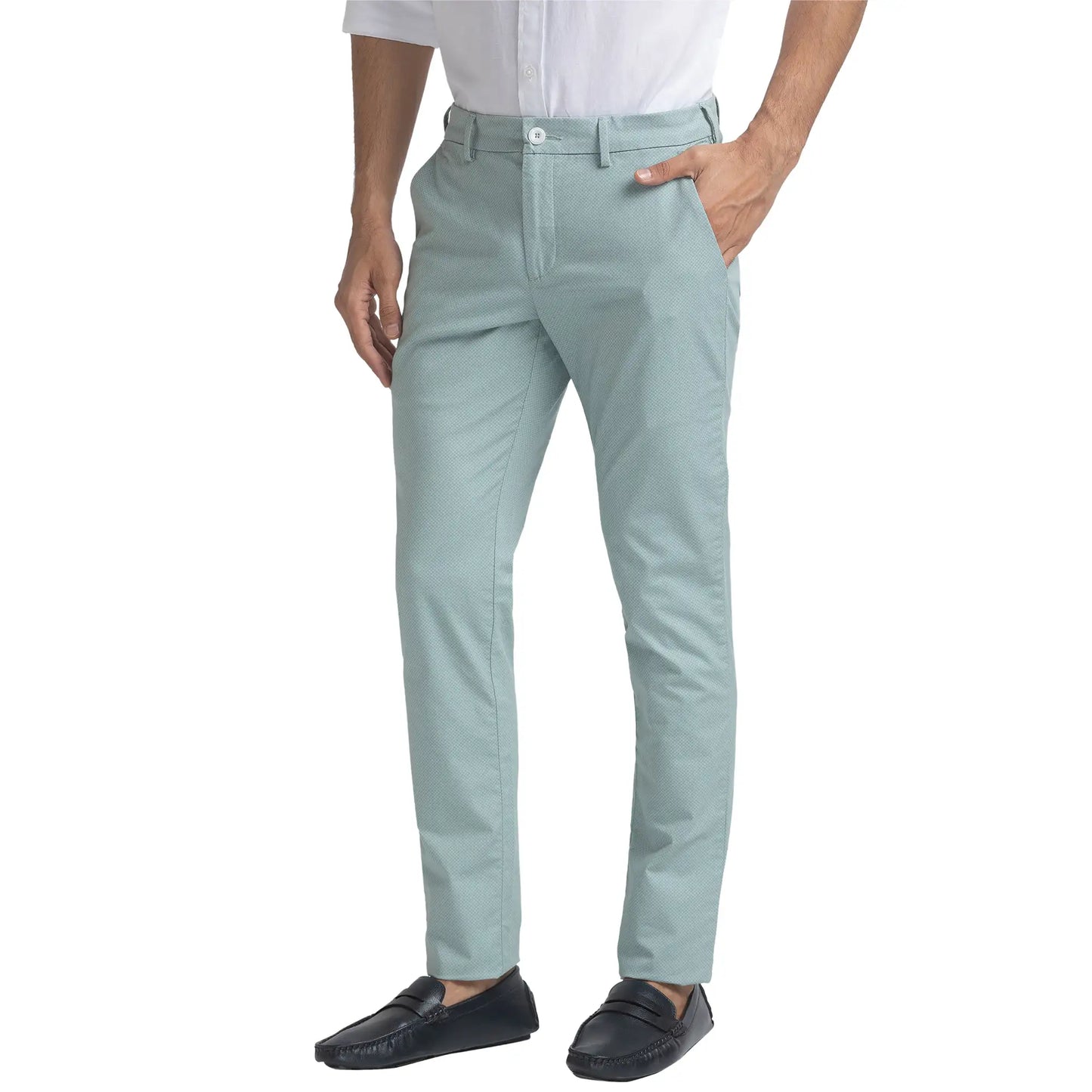 Men Tailored Fit Fawn Trouser