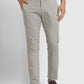 Men Super Slim Fit Flat Front Green Trouser