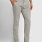 Men Super Slim Fit Flat Front Green Trouser