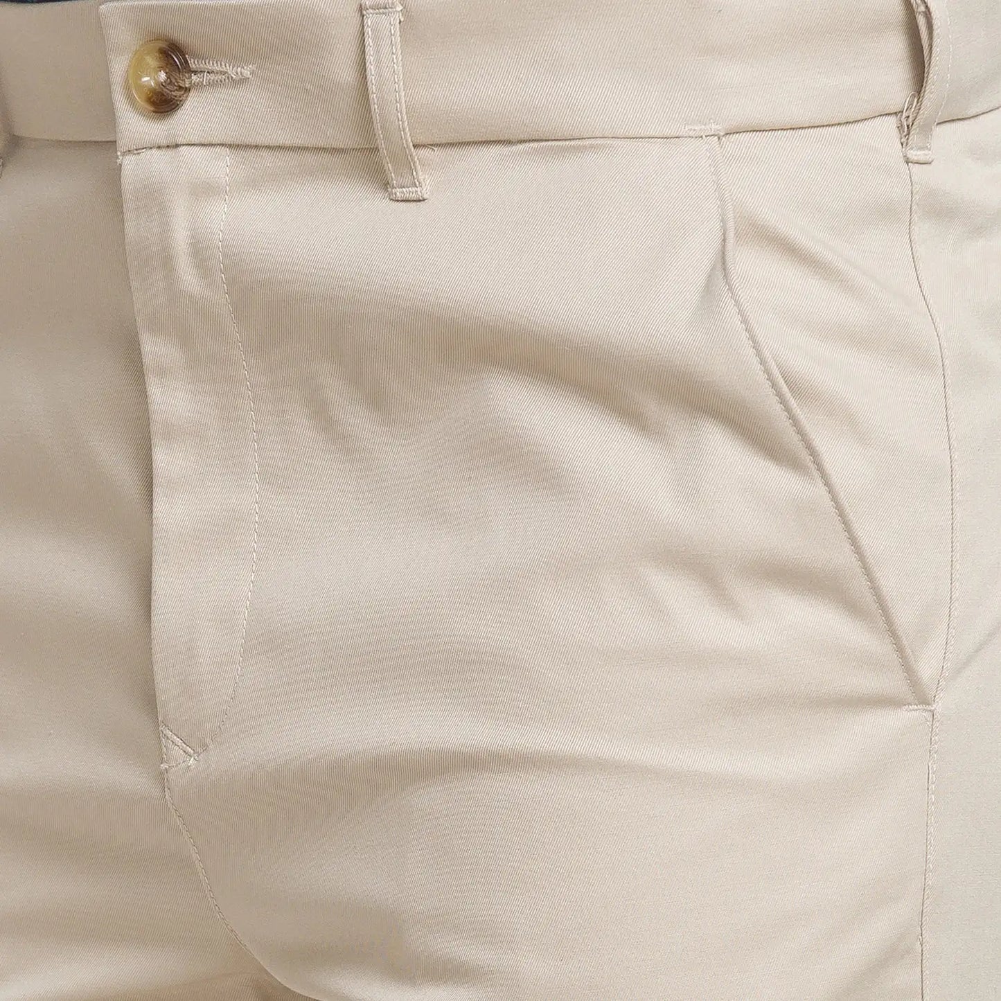 Men Tailored Fit Dark Grey Chinos