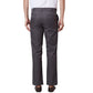 Men Navy Tailored Fit Plain Cotton Trouser