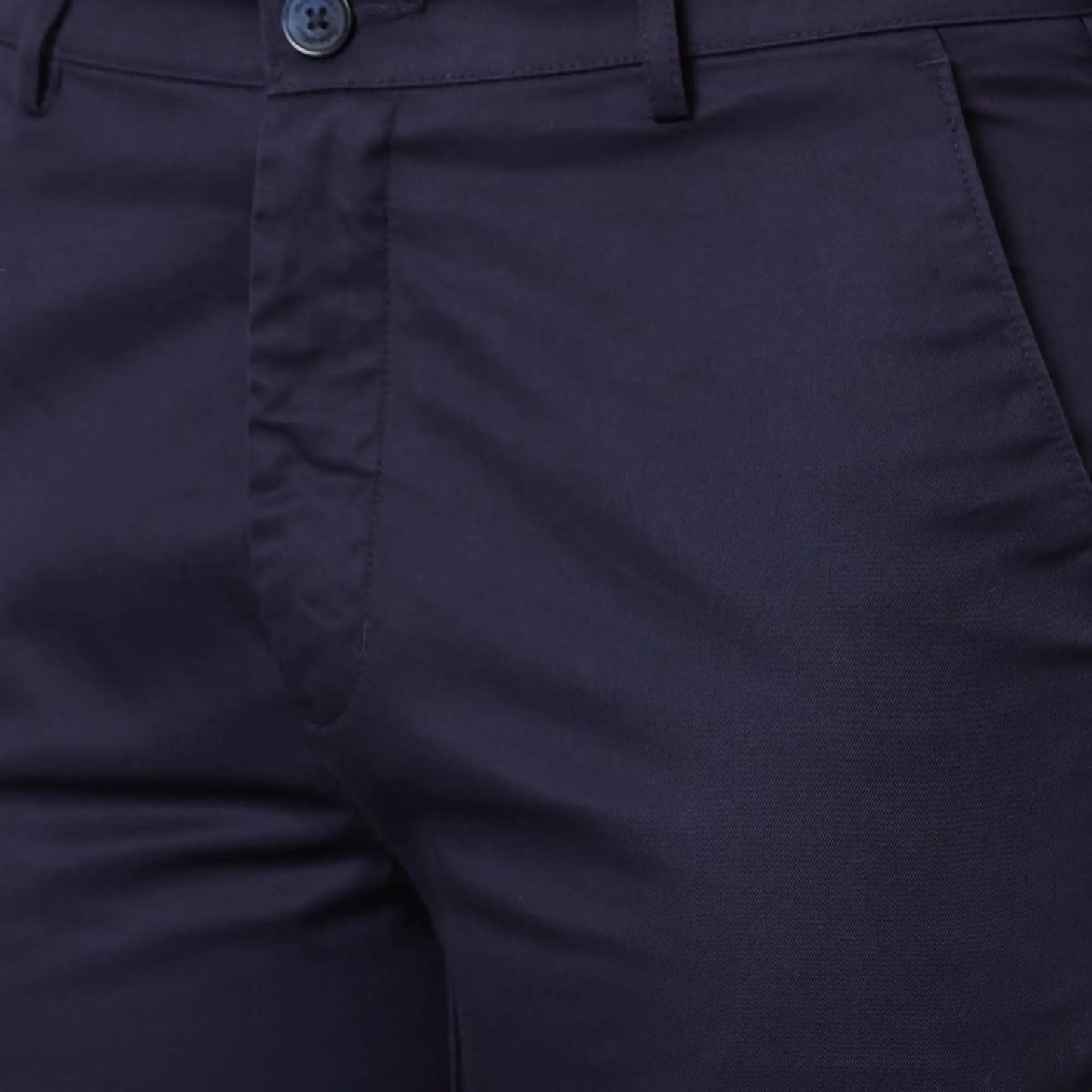 Men Grey Tailored Fit Plain Cotton Trouser