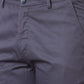 Men Black Tailored Fit Plain Cotton Trouser