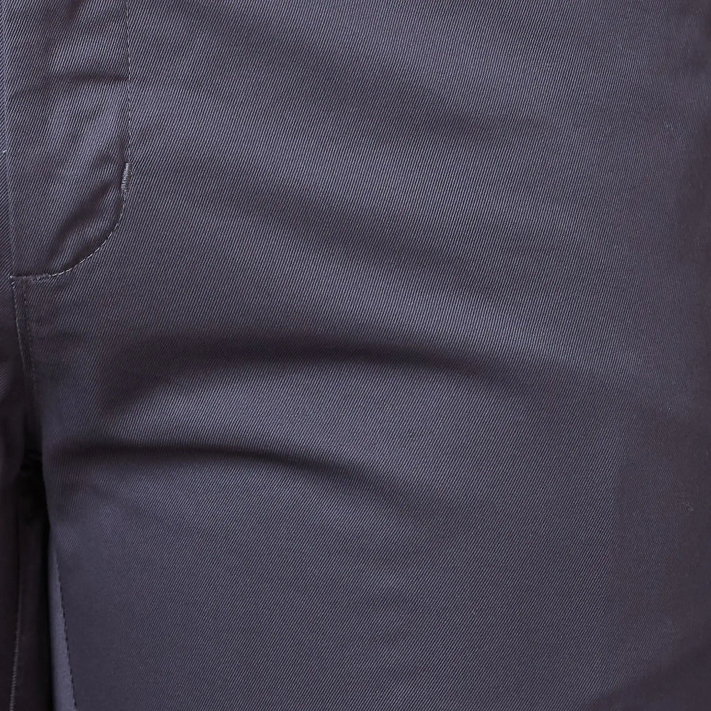 Men Black Tailored Fit Plain Cotton Trouser