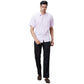 Men Brown Tailored Fit Plain Cotton Trouser