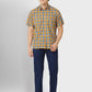 Men Tailored Fit Grey Trouser