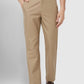 Men Tailored Fit Khaki Trouser