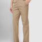 Men Tailored Fit Khaki Trouser