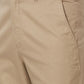 Men Tailored Fit Khaki Trouser