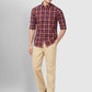 Men Contemporary Fit Fawn Trouser