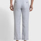 Men Tailored Fit White Trouser