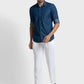Men Regular Fit White Jeans