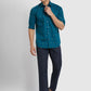 Men Regular Fit Grey Trouser