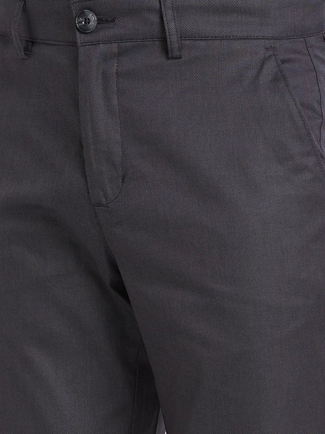 Men Regular Fit Green Trouser