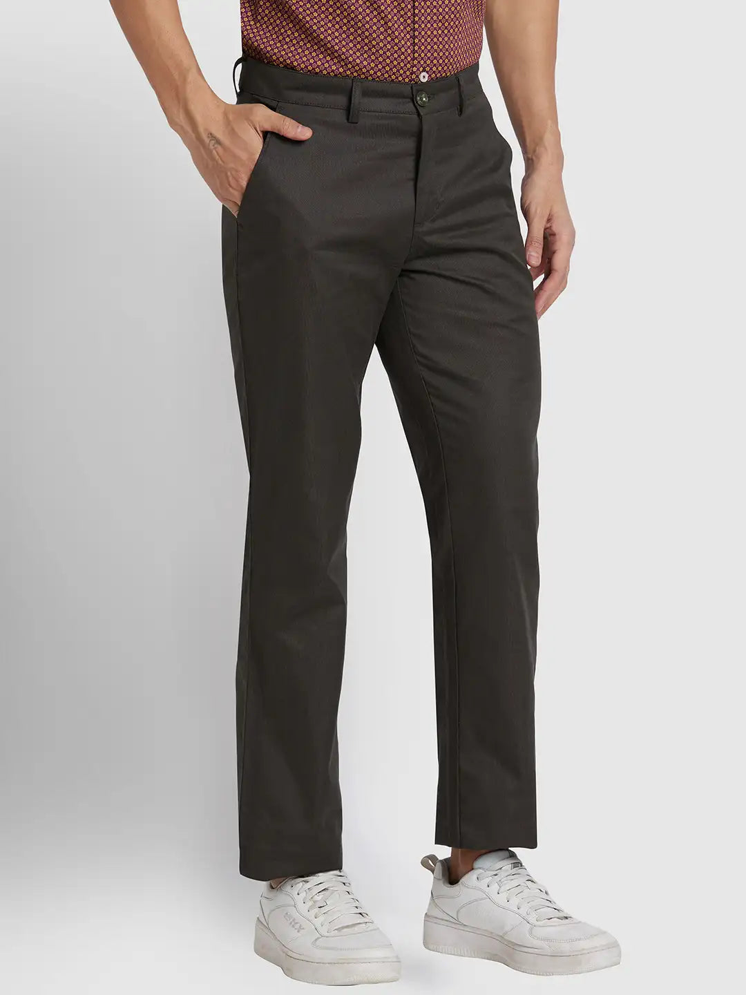 Men Neo Fit Blue Trouser