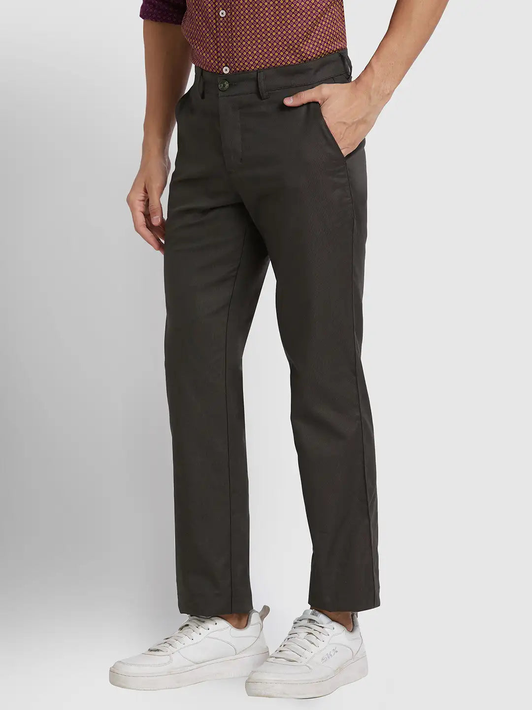 Men Neo Fit Blue Trouser