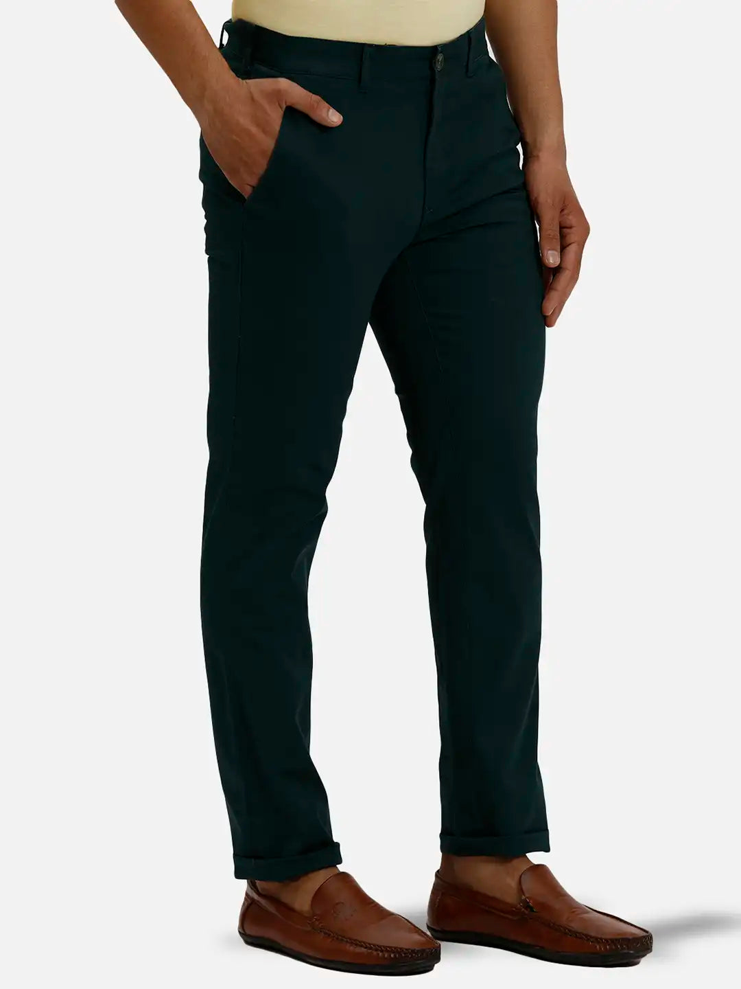 ColorPlus Regular Fit Solid Dark Blue Short