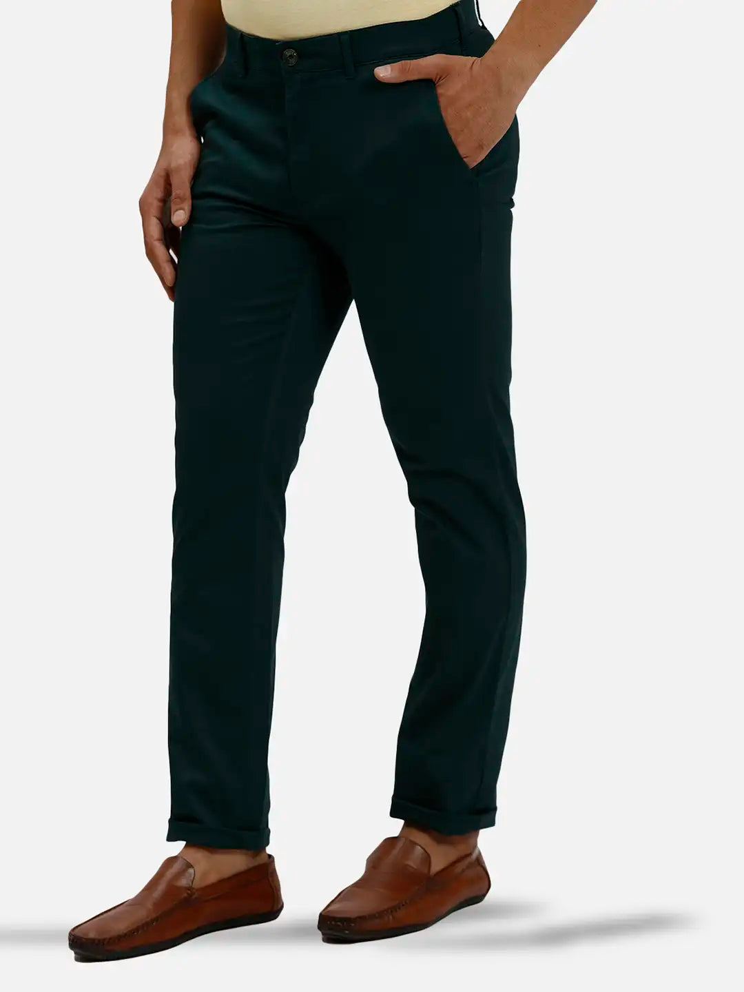 ColorPlus Regular Fit Solid Dark Blue Short