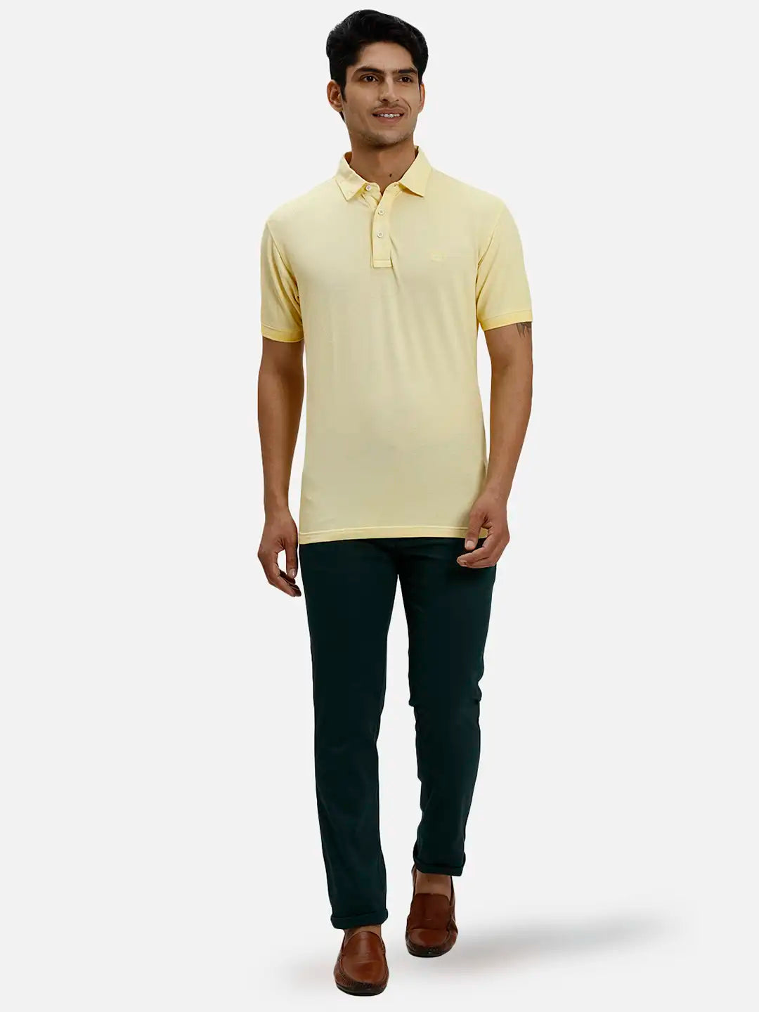 ColorPlus Regular Fit Solid Dark Blue Short