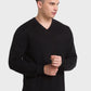 ColorPlus Men Brown Solid Classic Wool Blend Sleeveless Sweaters