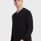 ColorPlus Men Brown Solid Classic Wool Blend Sleeveless Sweaters